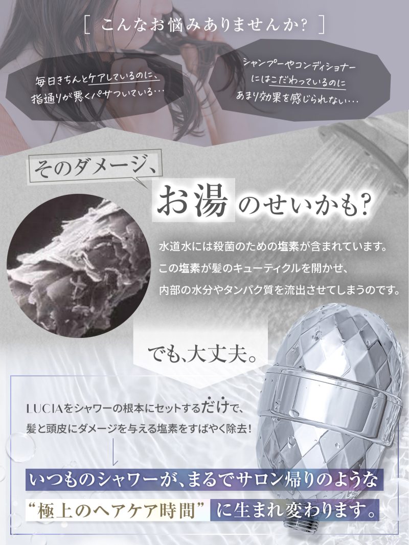 毎日頑張っているのに...「指通りが悪いパサつき」から、もう卒業しませんか?